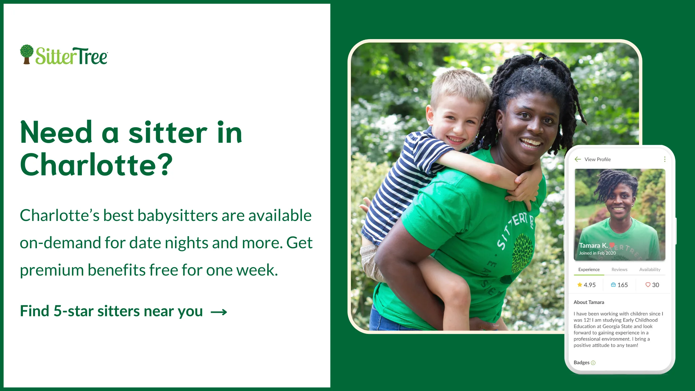charlotte a charlotte babysitter loving provides babysitting services